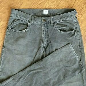 [J. Crew] Gray corduroy pants, 32x32
